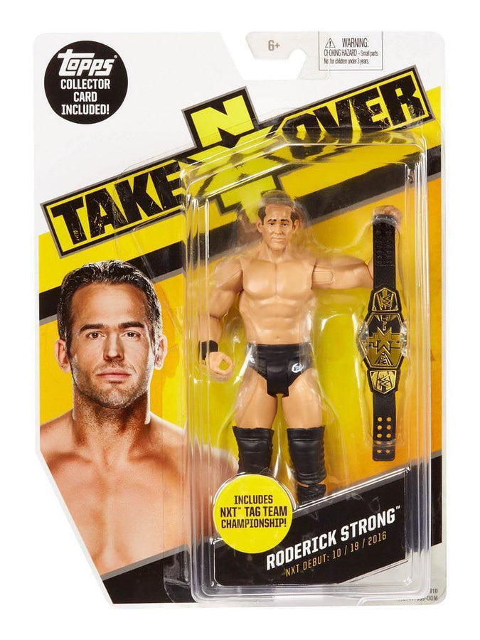 WWE Mattel NXT Takeover 3 Roderick Strong [Exclusive] Action & Toy Figures PWcatalog