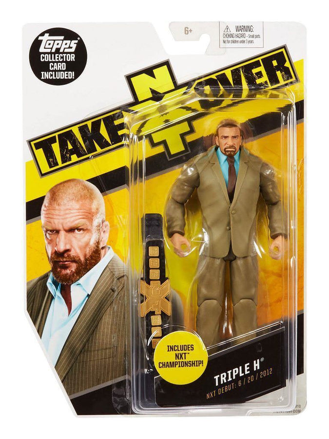 WWE Mattel NXT Takeover 3 Triple H [Exclusive] Action & Toy Figures PWcatalog