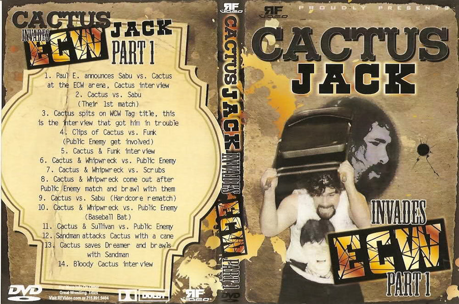cactus jack invades ecw part 1 DVDs & Videos Pwcatalog