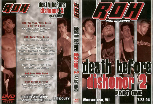 death before dishonor 2 part one DVDs & Videos Pwcatalog