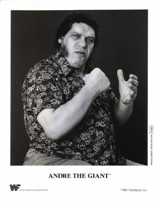 1991 Andre The Giant P044 (final promo) b/w 