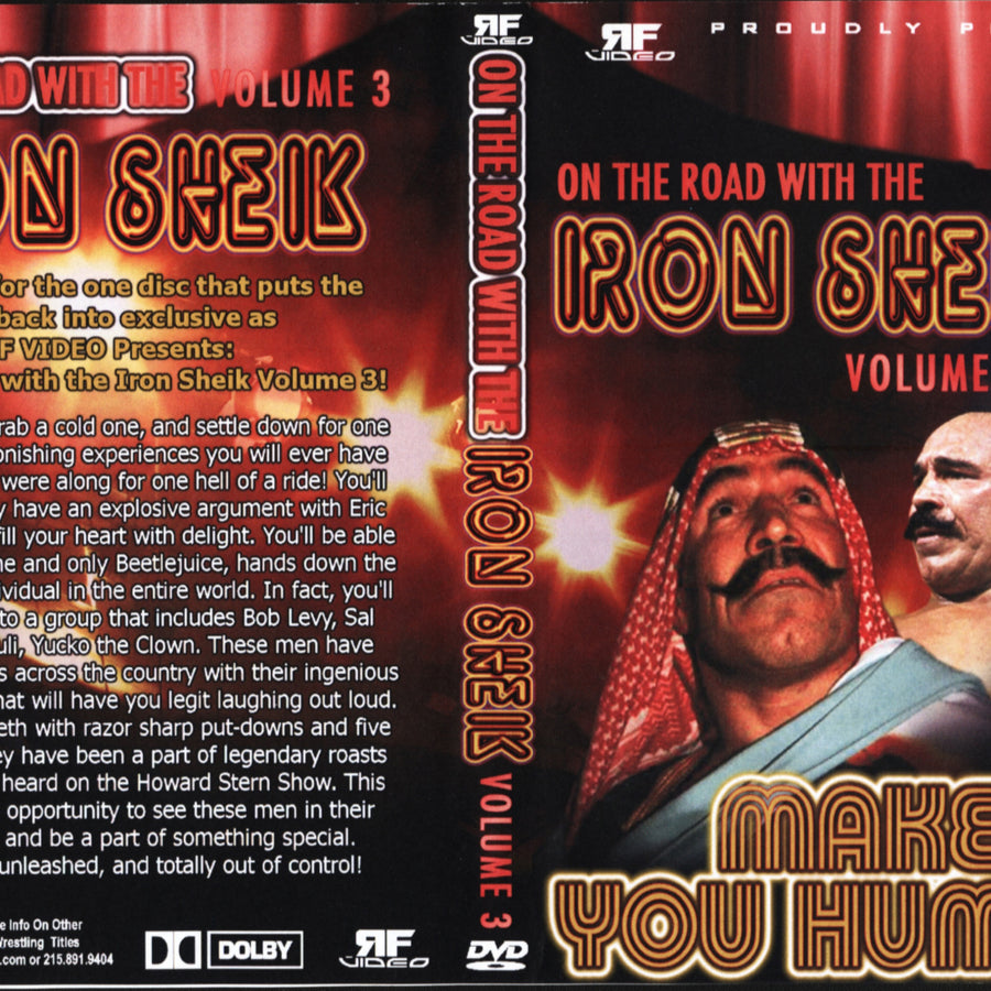 on the road with the iron sheik volume 3 DVDs & Videos Pwcatalog