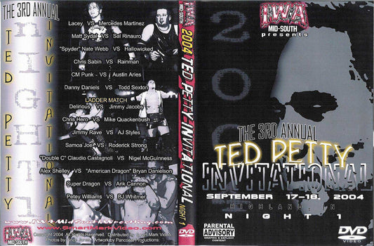 the 3rd annual ted petty invitational night 1