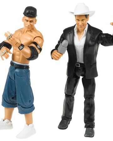 WWE Jakks Pacific Adrenaline 15 John Cena & John Bradshaw Layfield