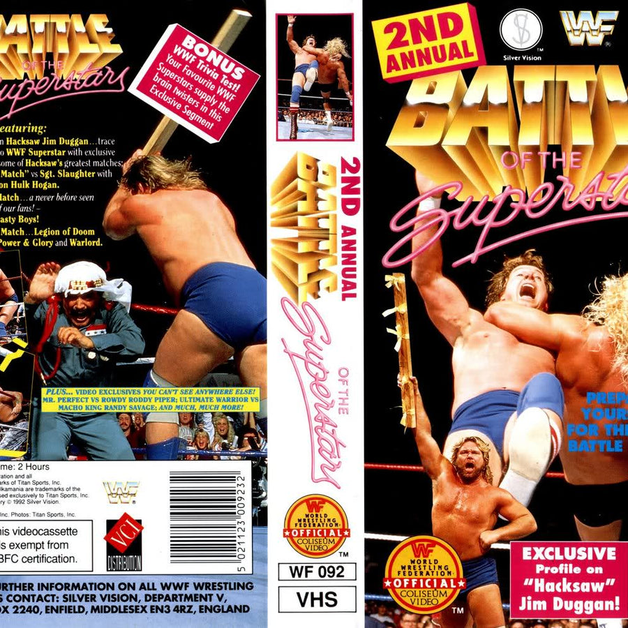 2nd battle of the superstars PW Catalog