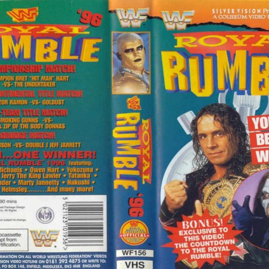 royal rumble 1996 DVDs & Videos Pwcatalog