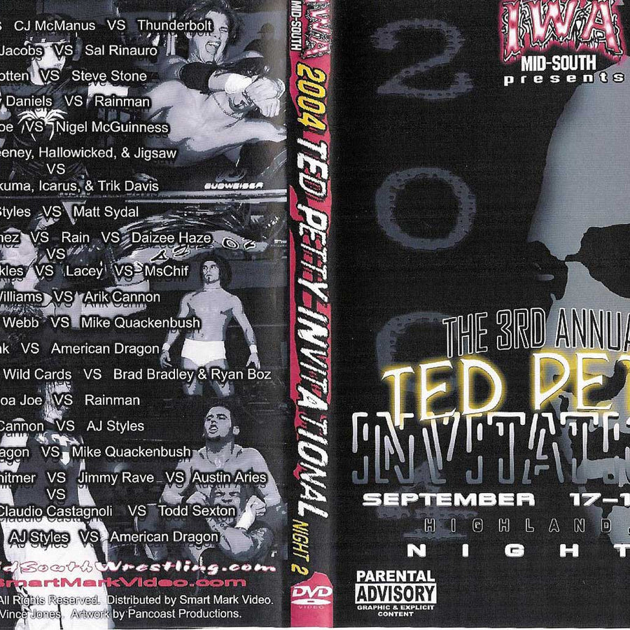 the 3rd annual ted petty invitational night 2 DVDs & Videos Pwcatalog