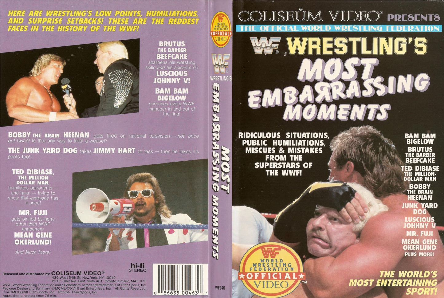 wwf wrestlings most embarrassing moments DVDs & Videos Pwcatalog