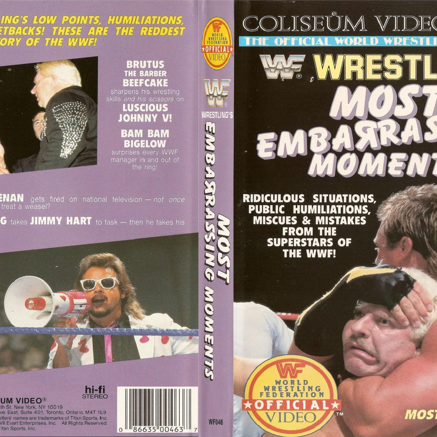 wwf wrestlings most embarrassing moments DVDs & Videos Pwcatalog