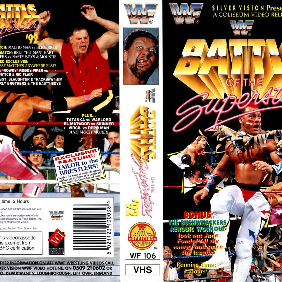 battle of the superstars 92 PW Catalog