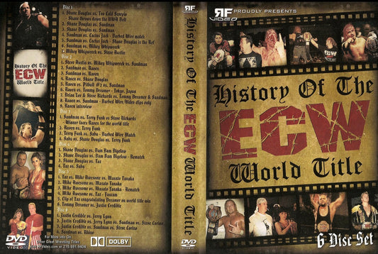 history of the ecw world title