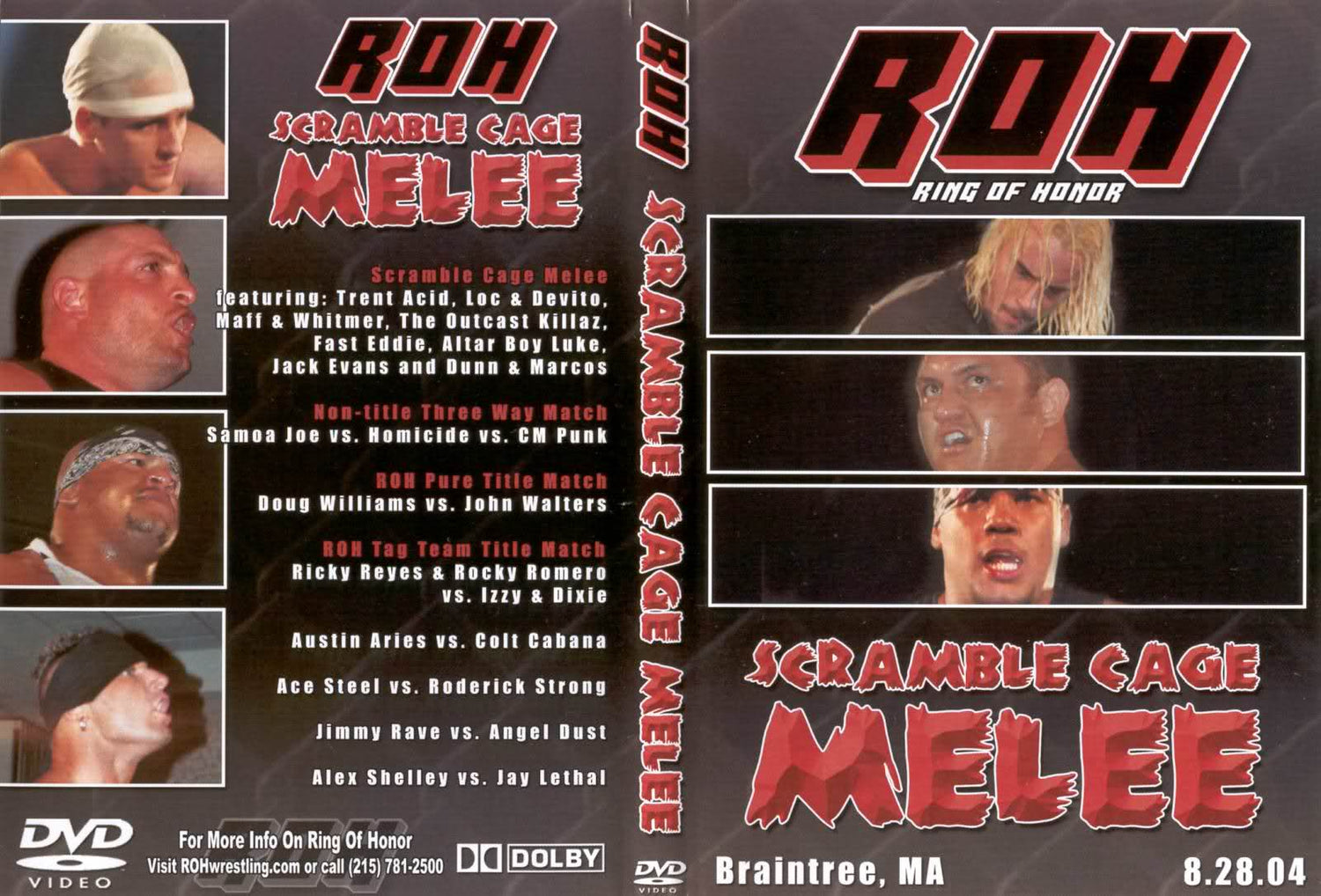 scramble cage melee DVDs & Videos Pwcatalog