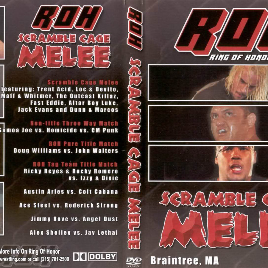 scramble cage melee DVDs & Videos Pwcatalog
