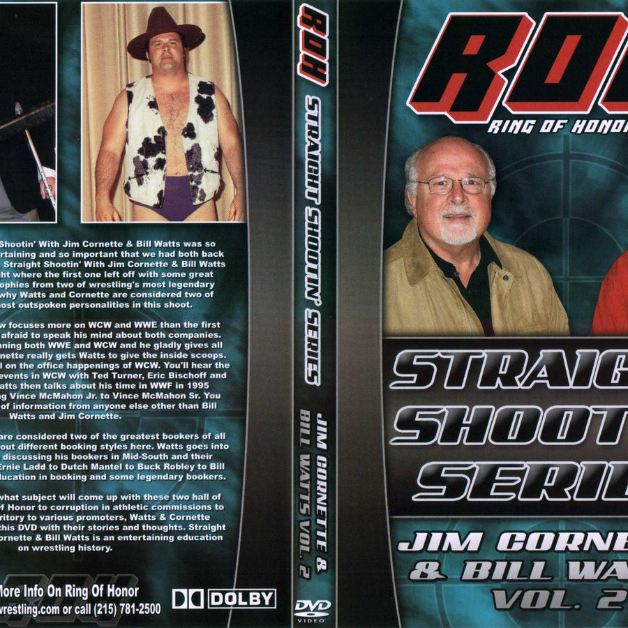 straight shootin series jim cornette bill watts vol2 DVDs & Videos Pwcatalog