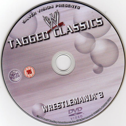 wrestlemania 3 4 disque 1 DVDs & Videos Silver vision exclusive