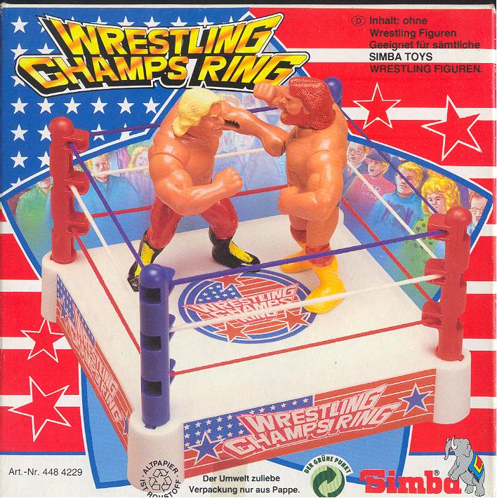 Simba Toys Wrestling Champs Wrestling Rings & Playsets: Wrestling Champs Ring [Mini] Action & Toy Figures PWcatalog