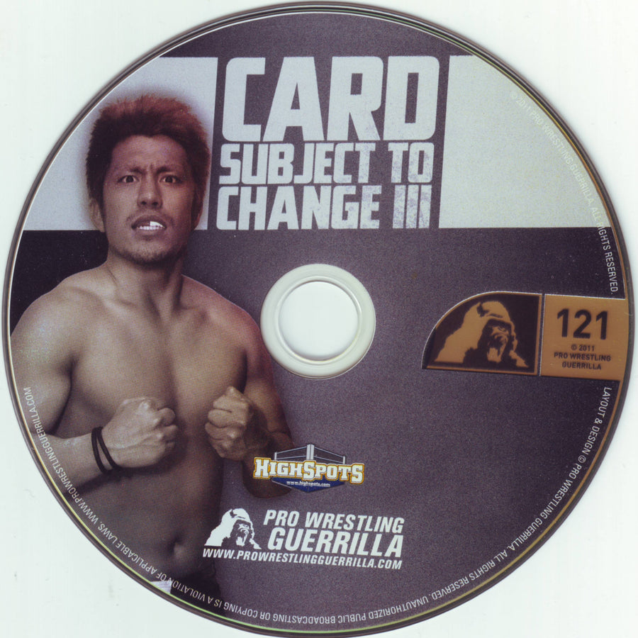 card subject to change iii disque DVDs & Videos Pwcatalog