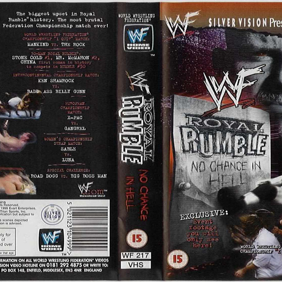royal rumble 1999 DVDs & Videos Pwcatalog