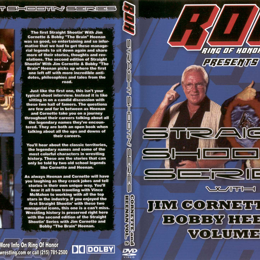 straight shootin series with jim cornette and bobby heenan volume 2 DVDs & Videos Pwcatalog
