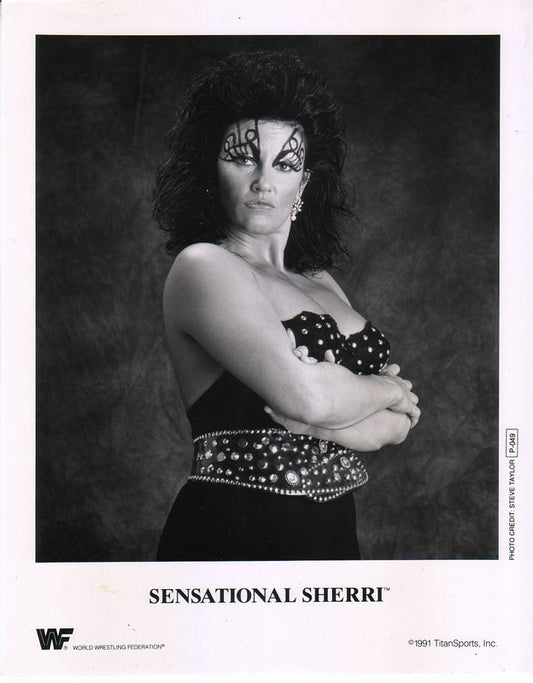 1991 Sensational Sherri P049 b/w 