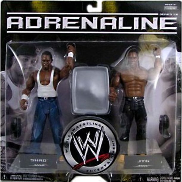 WWE Jakks Pacific Adrenaline 26 Shad & JTG