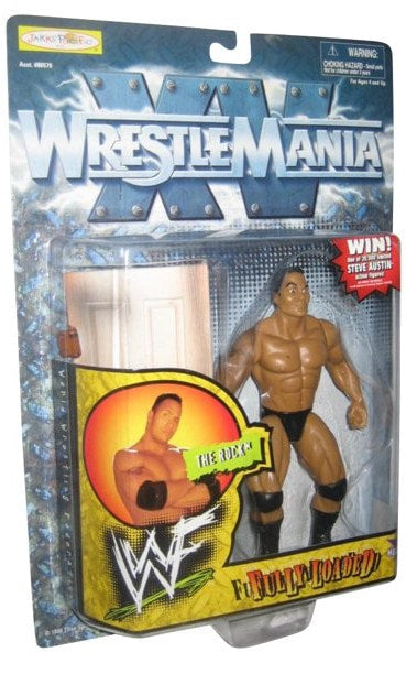 1999 WWF Jakks Pacific Fully Loaded Series 1 The Rock