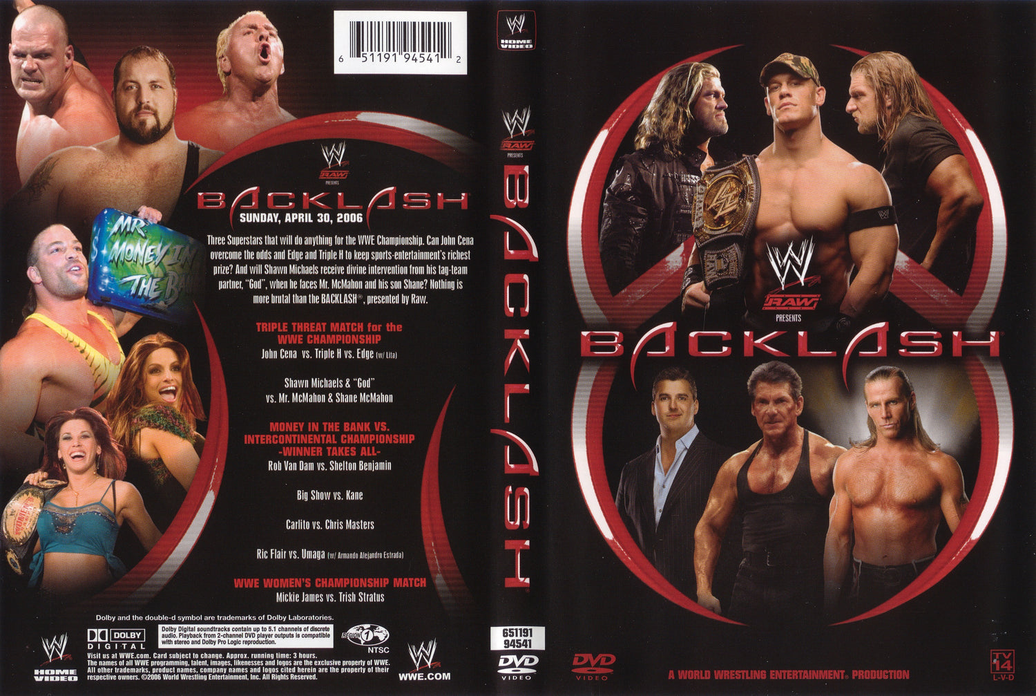 backlash 2006 DVDs & Videos Pwcatalog