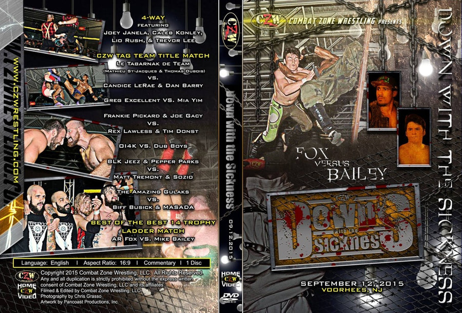 czw down with the sickness 2015 DVDs & Videos Pwcatalog