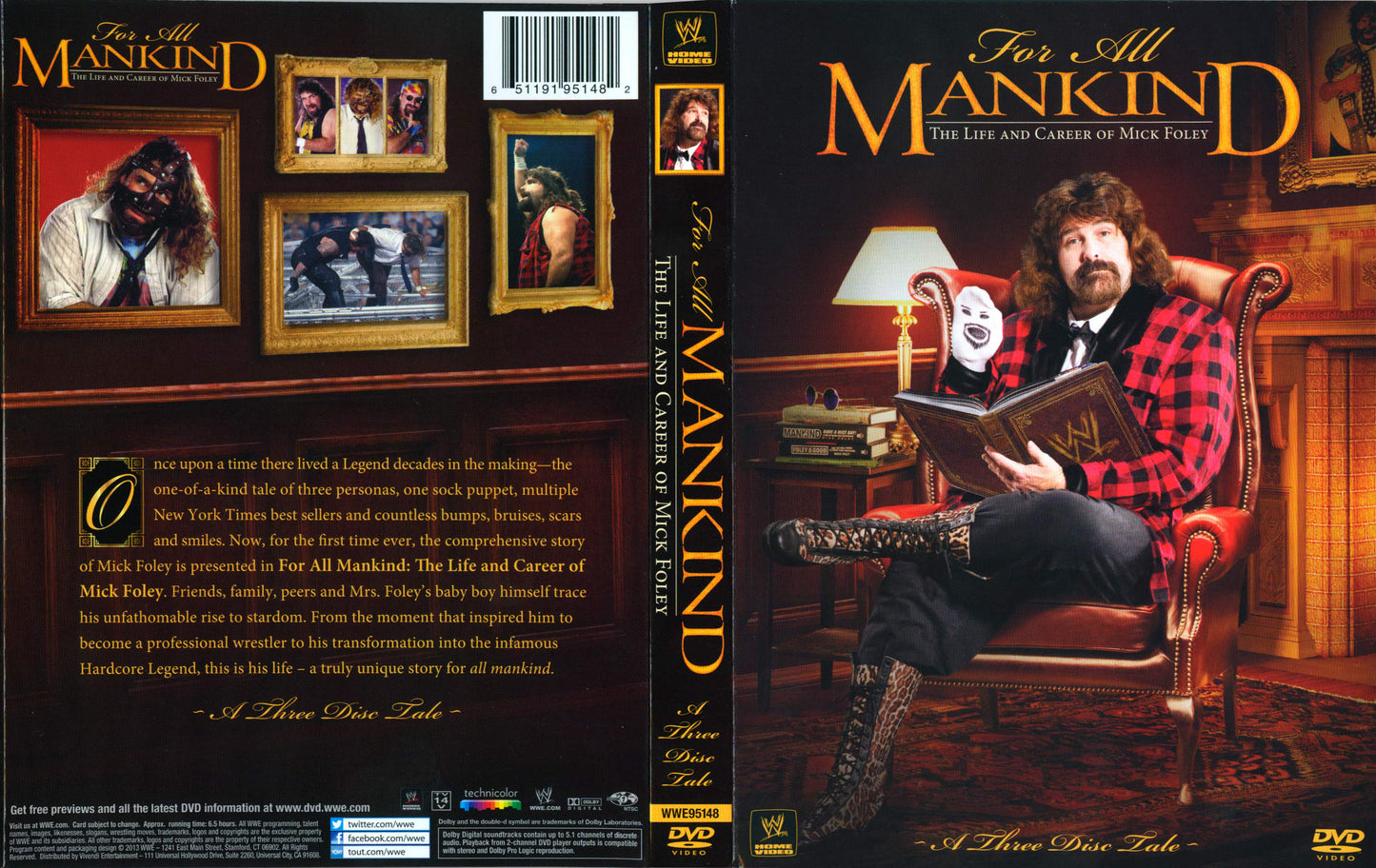 for all mankind the life and career of mick foley DVDs & Videos Pwcatalog