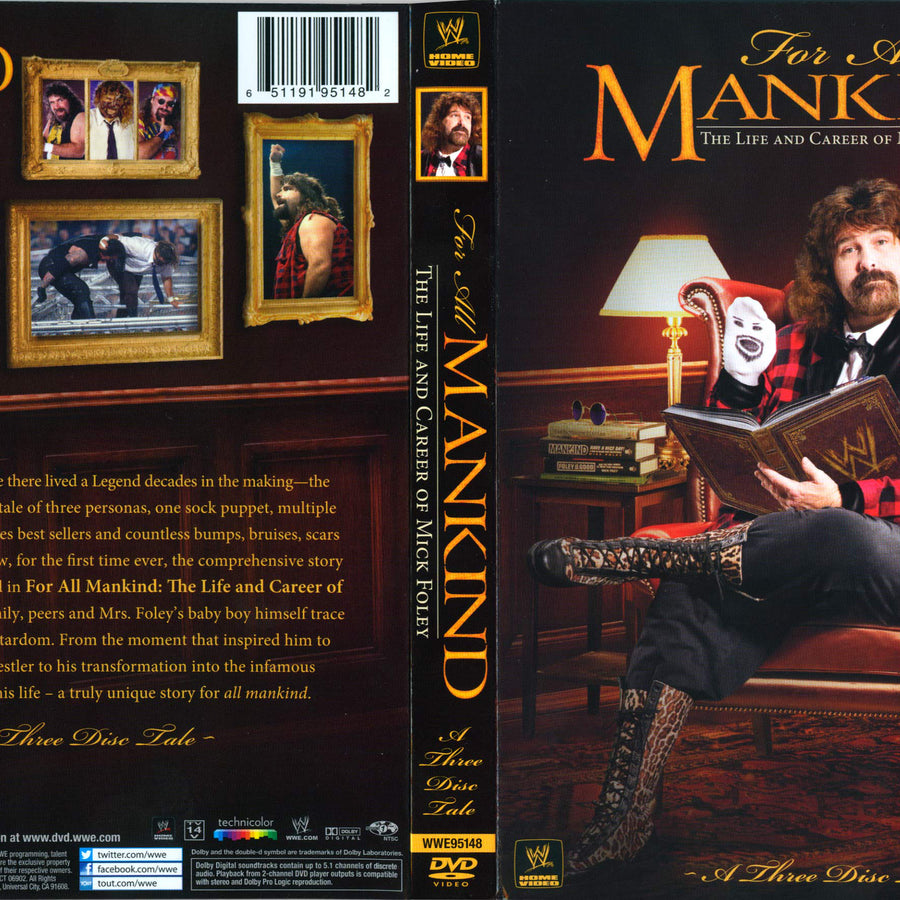 for all mankind the life and career of mick foley DVDs & Videos Pwcatalog