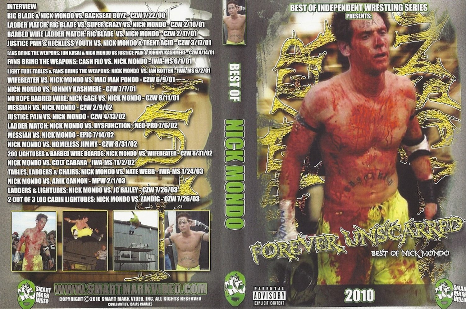 forever unscrarred best of nick mondo DVDs & Videos Pwcatalog