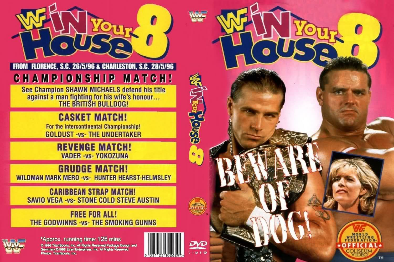 In Your House 8 DVDs & Videos Pwcatalog