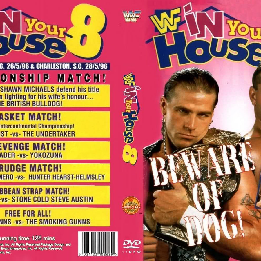 In Your House 8 DVDs & Videos Pwcatalog
