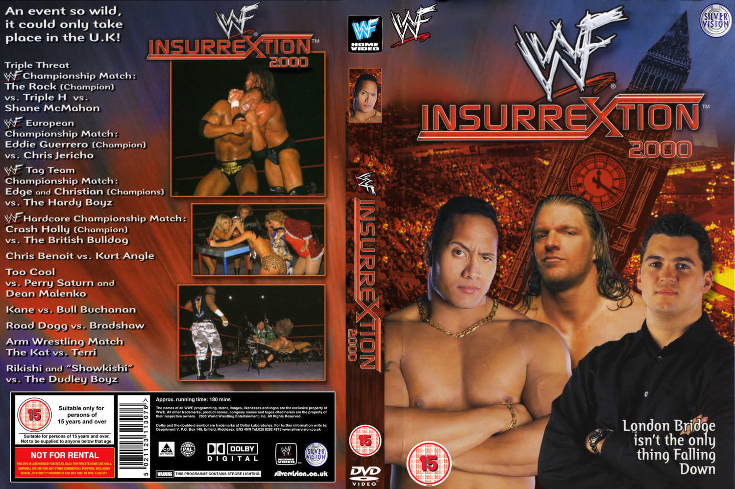 insurrextion 2000 DVDs & Videos Pwcatalog