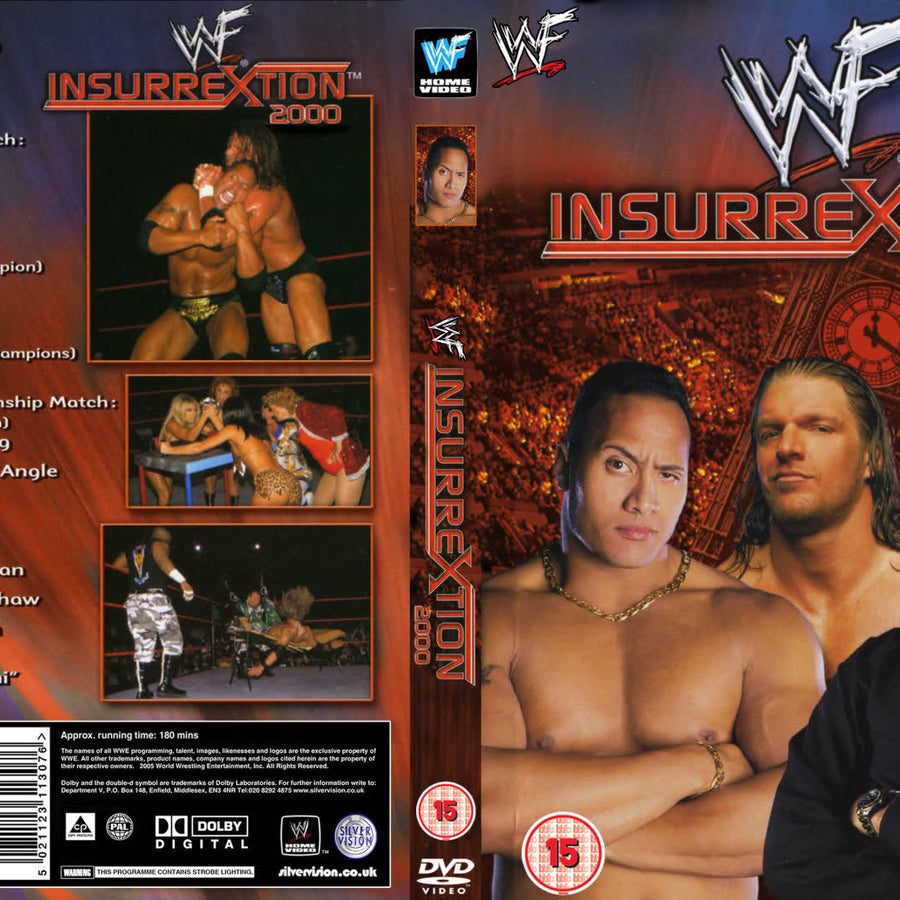 insurrextion 2000 DVDs & Videos Pwcatalog