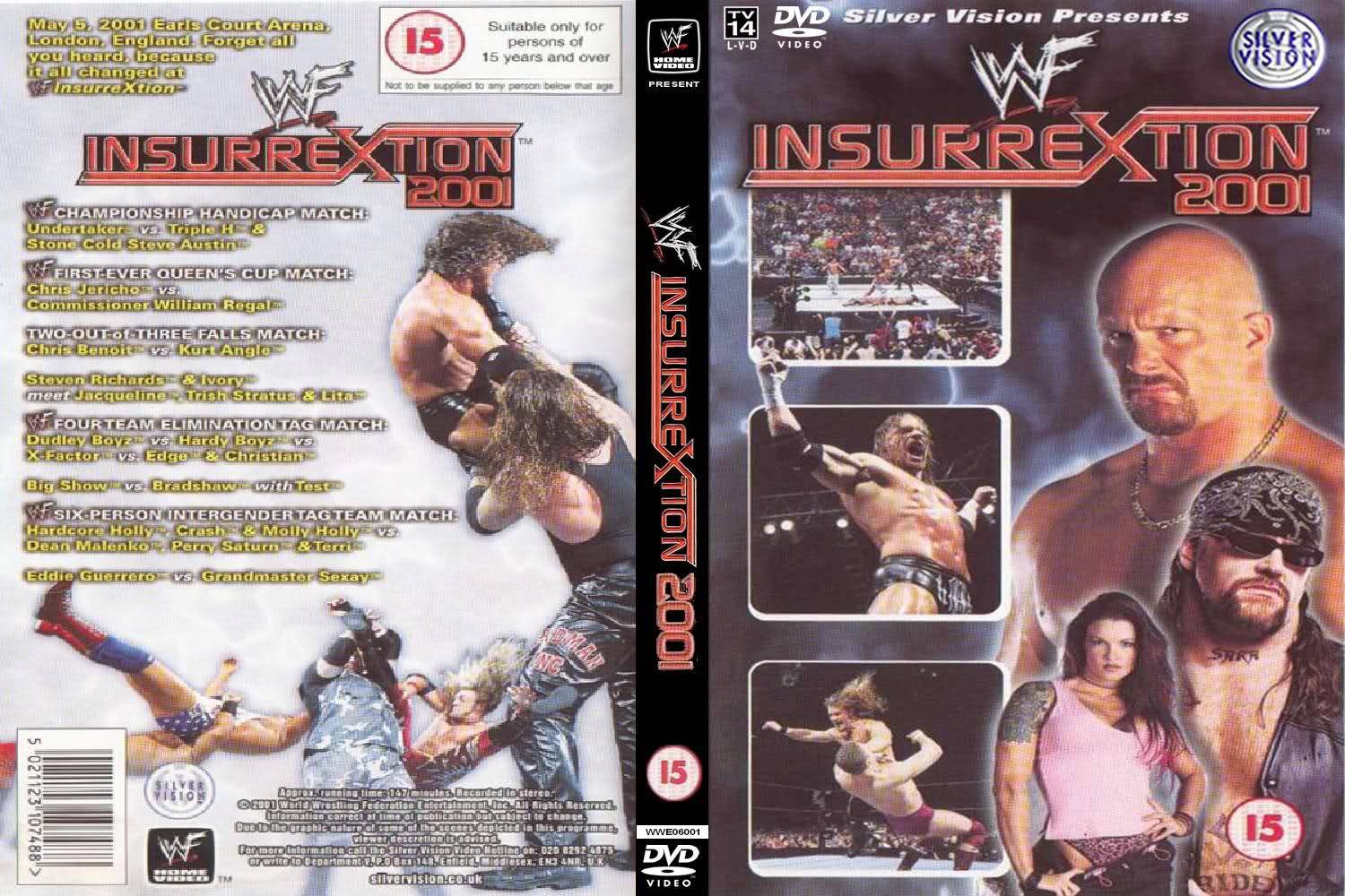 insurrextion 2001 DVDs & Videos Pwcatalog
