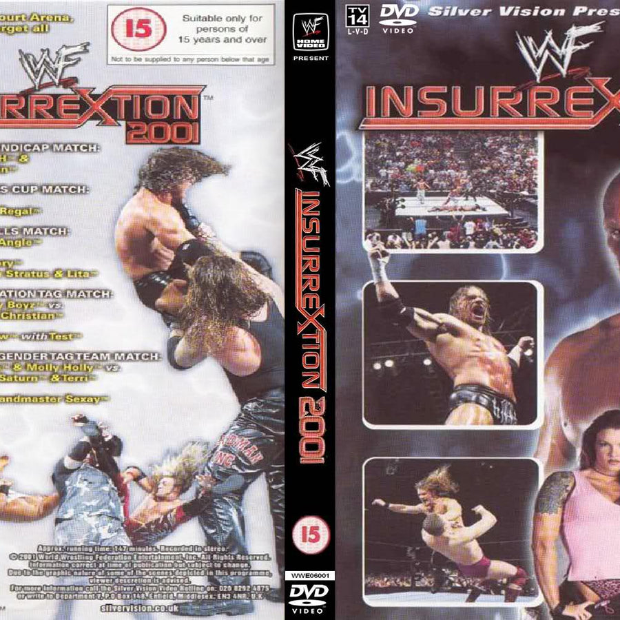 insurrextion 2001 DVDs & Videos Pwcatalog
