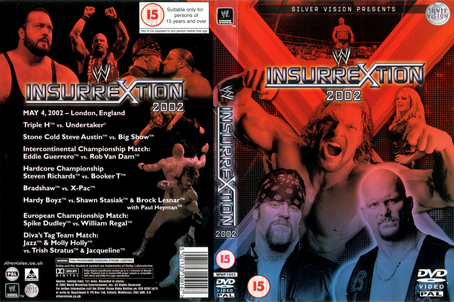 insurrextion 2002 DVDs & Videos Pwcatalog