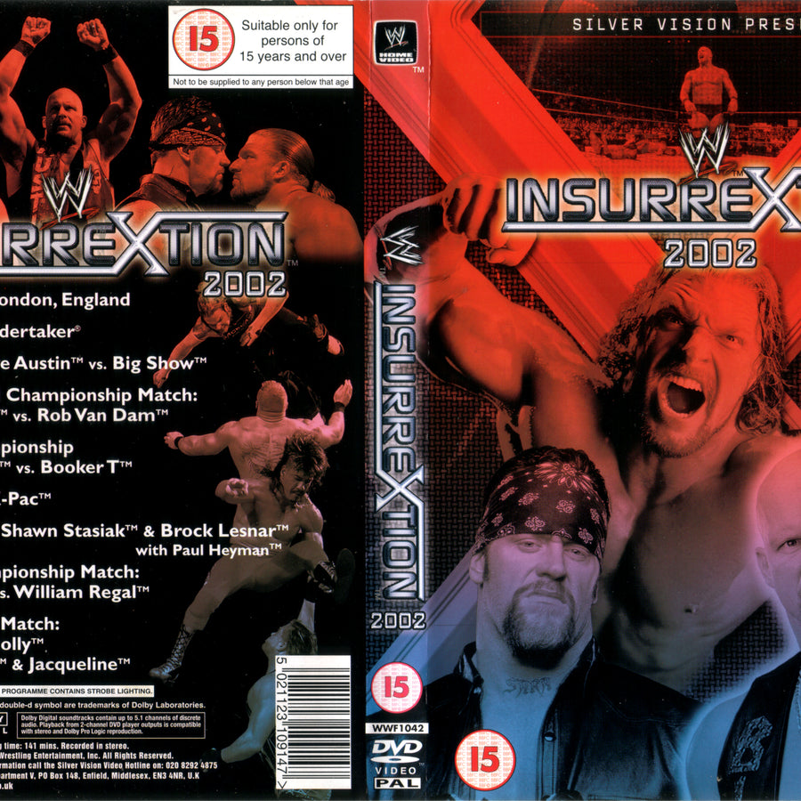 insurrextion 2002 DVDs & Videos Pwcatalog