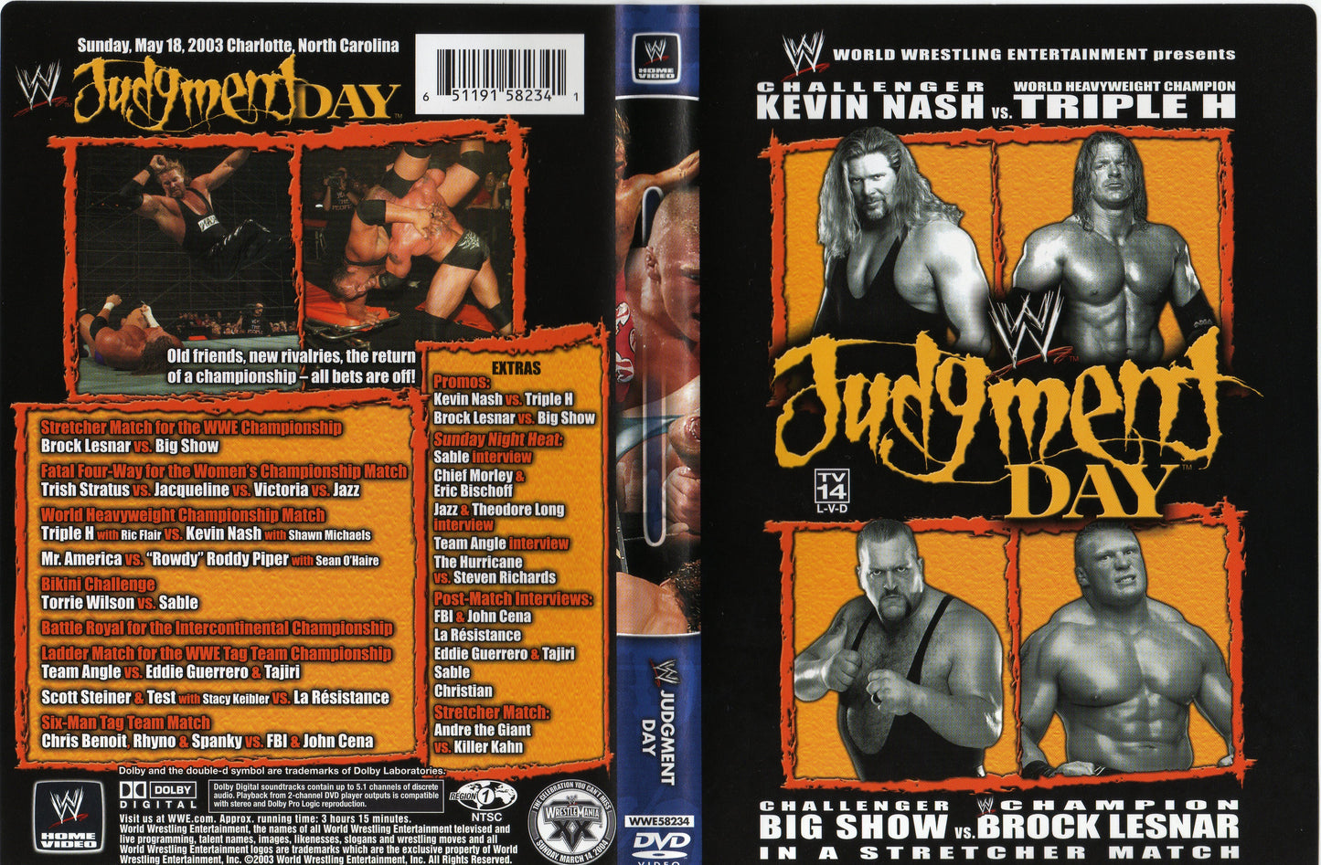 judgment day 2003 DVDs & Videos Pwcatalog