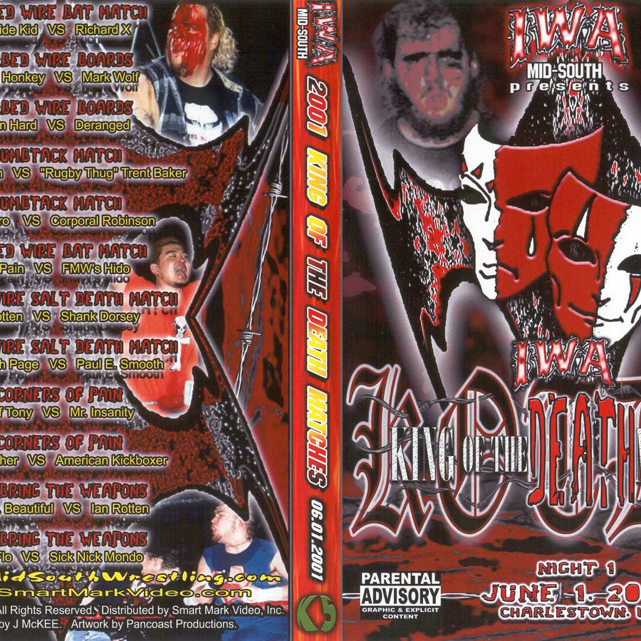 king of the deathmatches 2001 night 1 DVDs & Videos Pwcatalog
