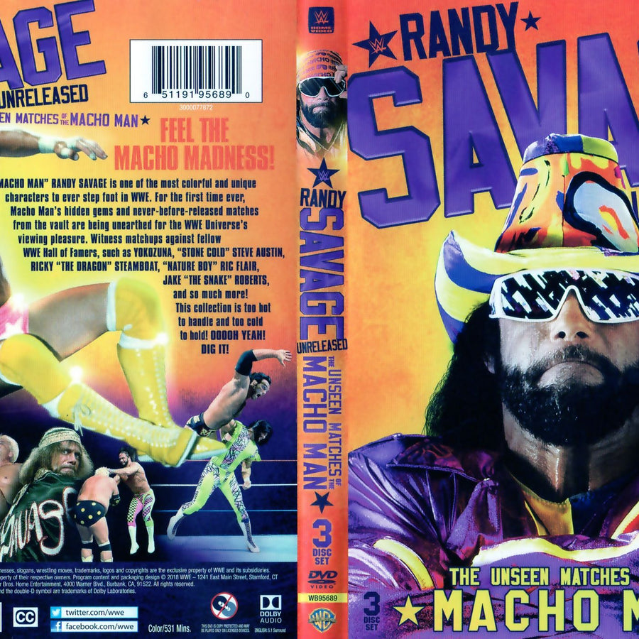 randy savage unreleased the unseen matches of the macho man DVDs & Videos Pwcatalog