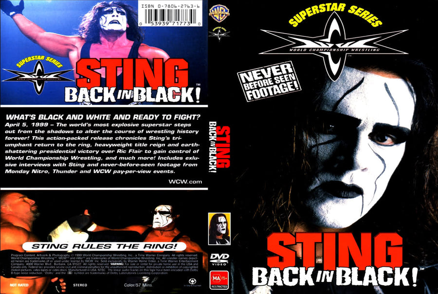 sting back in black DVDs & Videos Pwcatalog