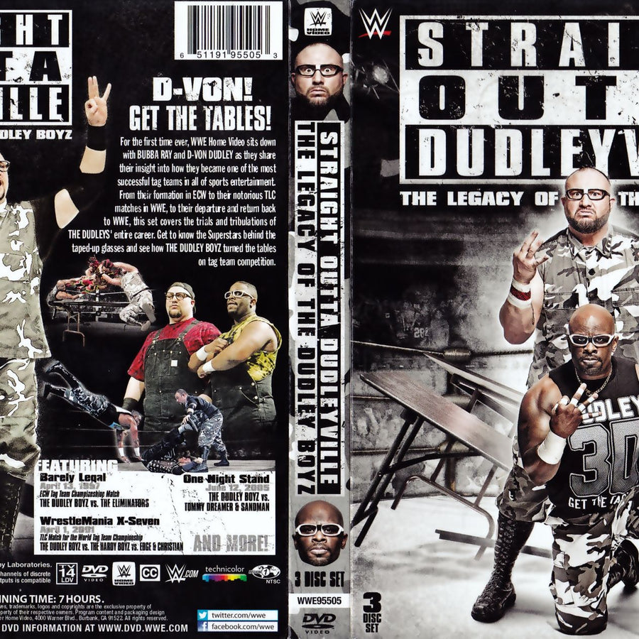 straight outta dudleyville the legacy of the dudley boyz DVDs & Videos Pwcatalog