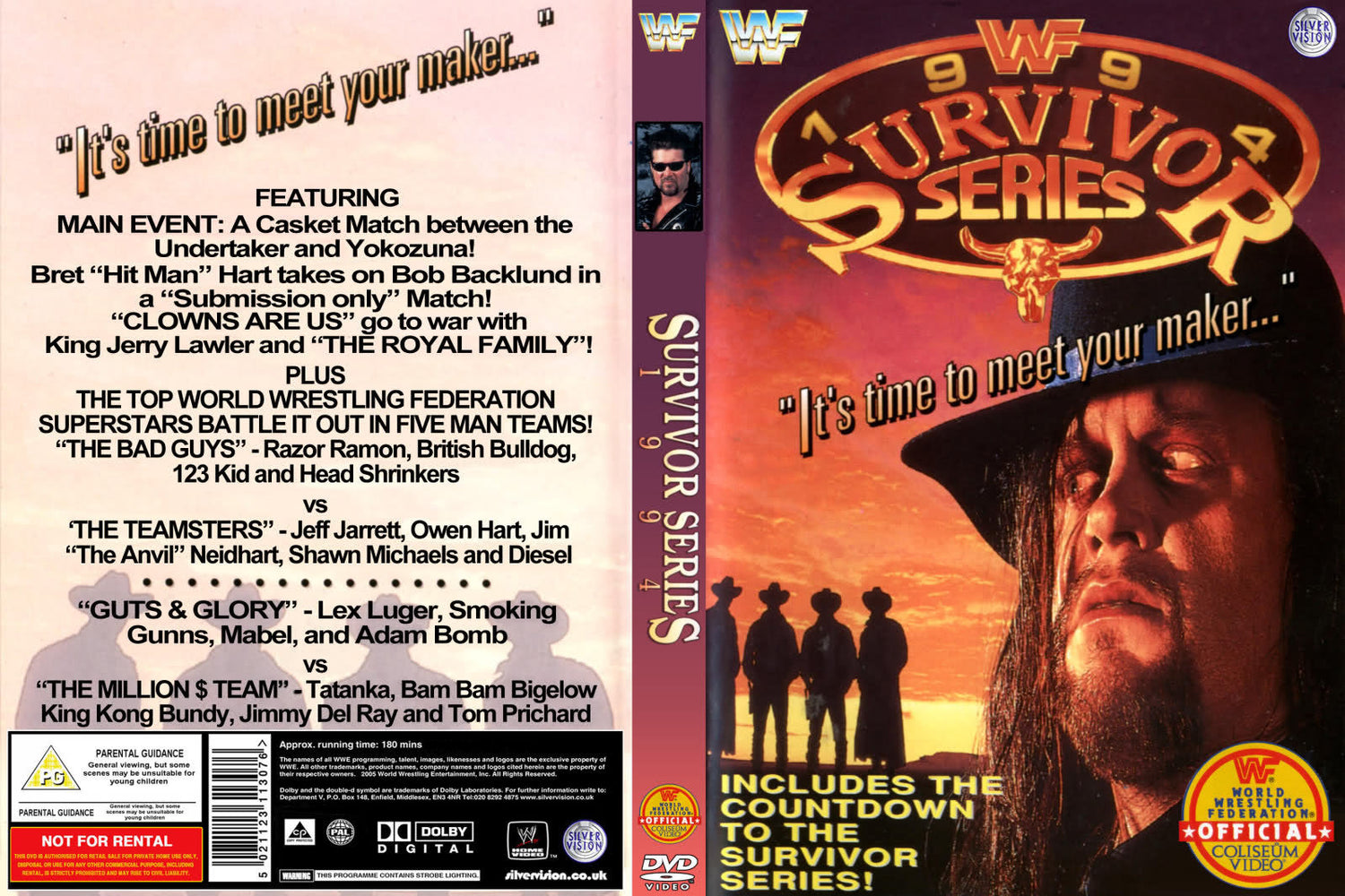 Survivor Series 1994 DVDs & Videos Pwcatalog