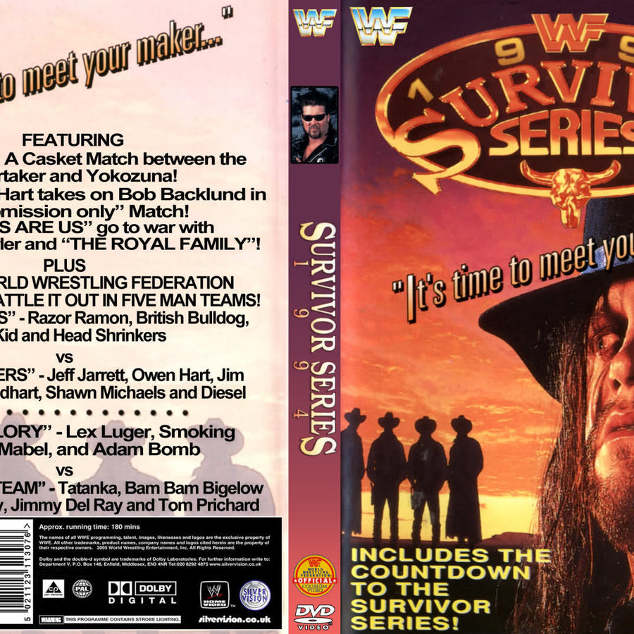 Survivor Series 1994 DVDs & Videos Pwcatalog