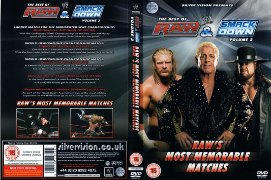 the best of raw smackdown volume 2 raws most memorable matches DVDs & Videos Pwcatalog