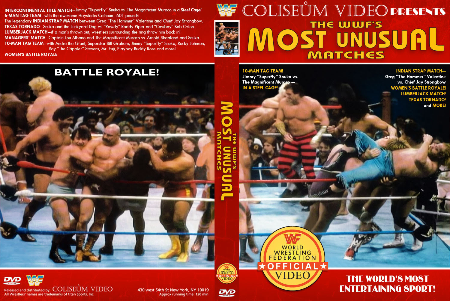 the wwfs most unusual matches DVDs & Videos Pwcatalog