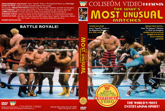 the wwfs most unusual matches DVDs & Videos Pwcatalog