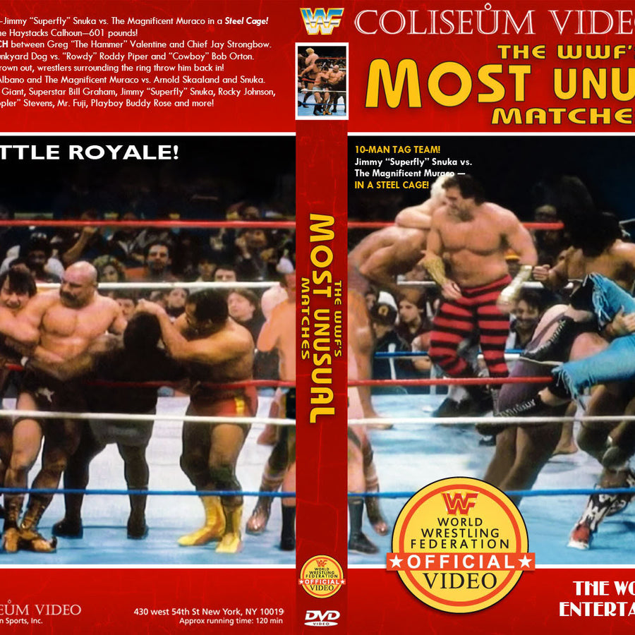 the wwfs most unusual matches DVDs & Videos Pwcatalog